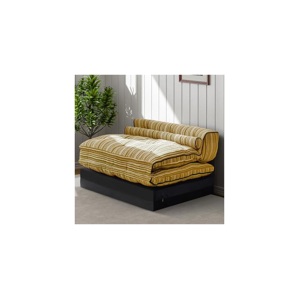 Lazy Floor Lounger Chair, Boneless Convertible Folding Sofa Bed