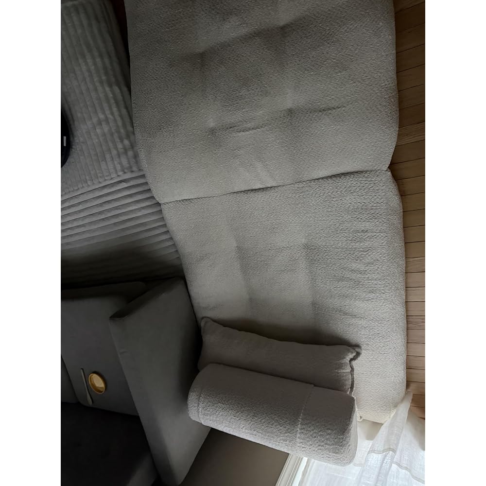MONVANE 3-in-1 Folding Sofa Bed, Convertible Sleeper Chair Bed, Beige